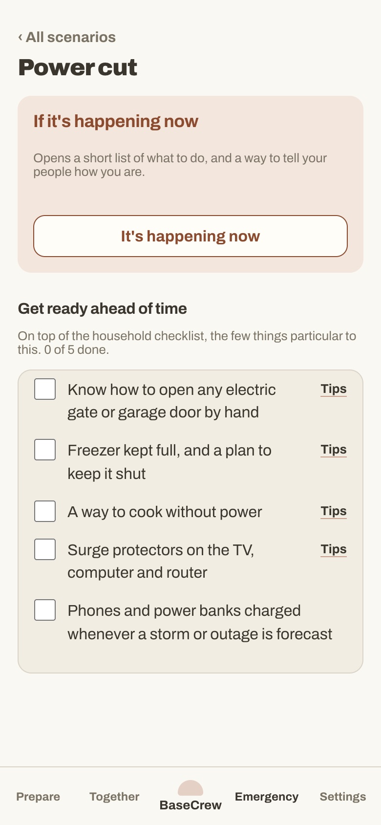 Power cut: what to do if it's happening now, and what to get ready ahead of time.